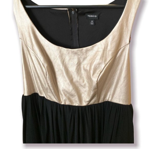 Dress shiny cute torrid dress - Picture 2 of 2